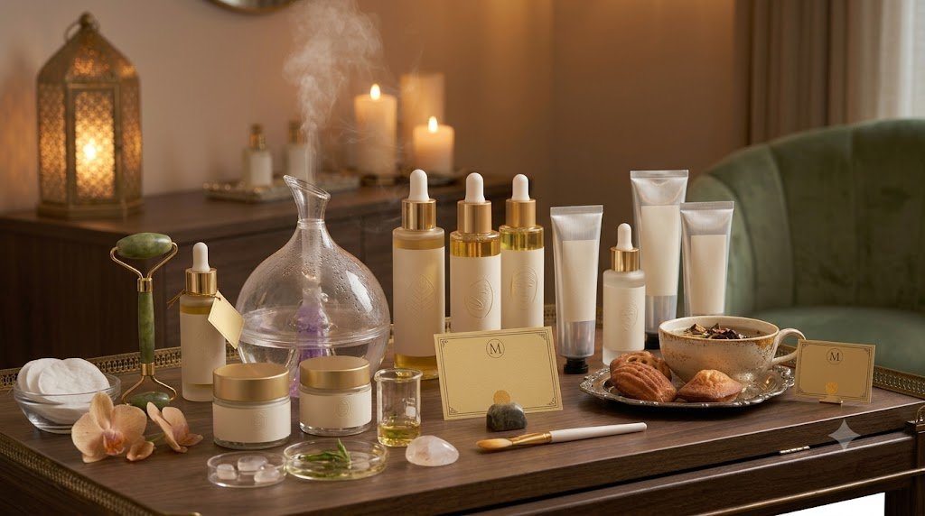 Productos y cosméticos utilizados